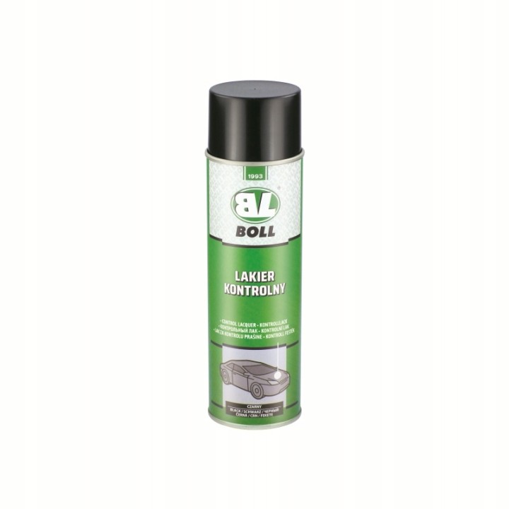 BOLL LAKIER KONTROLNY W AEROZOLU CZARNY 500ML / BOLL