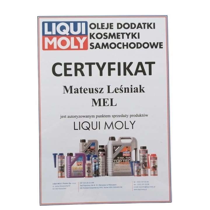LIQUI MOLY ŚRODEK DO CZYSZCZENIA UKŁ. CHŁODZENIA 150ML / LIQUI MOLY / KONCE