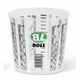 BOLL POJEMNIK PLASTIKOWY Z PODZIAŁKĄ - POJEMNOŚĆ 5L