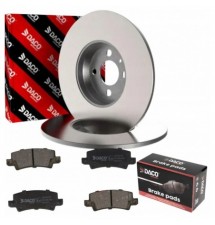 TARCZE + KLOCKI TYŁ 258MM...