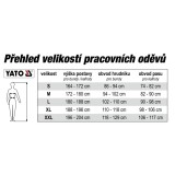 YATO SPODNIE ROBOCZE DUERO OGRODNICZKI R. XL