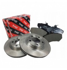 TARCZE + KLOCKI PRZÓD AUDI...