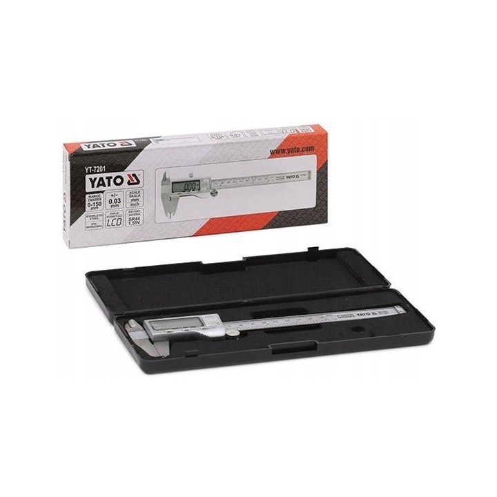 YATO SUWMIARKA ELEKTRON. 150MM/0,02MM
