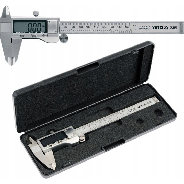 YATO SUWMIARKA ELEKTRON. 150MM/0,02MM