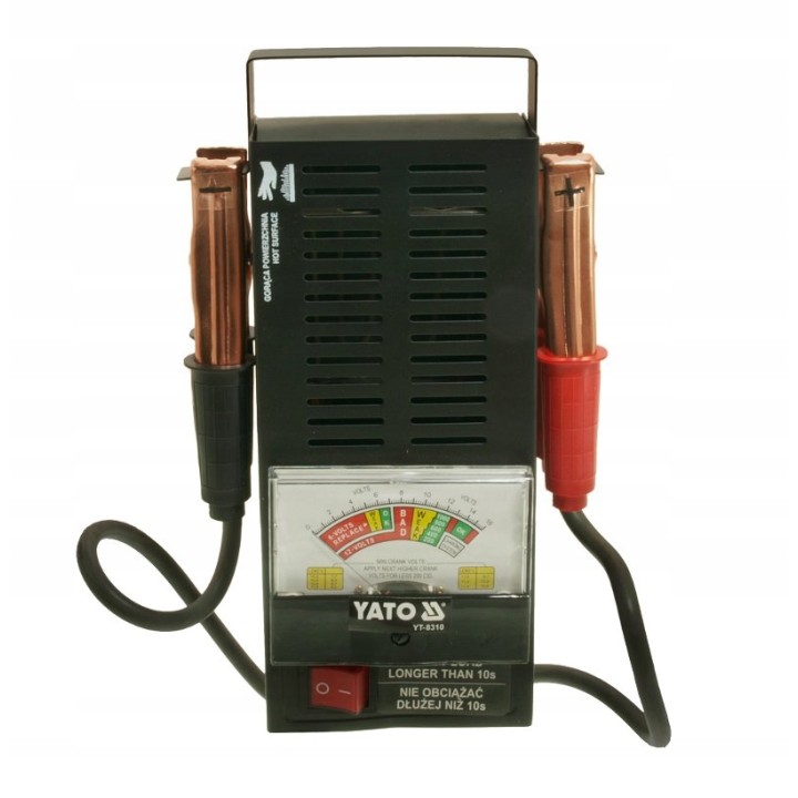 YATO TESTER AKUMULATORÓW 6/12V