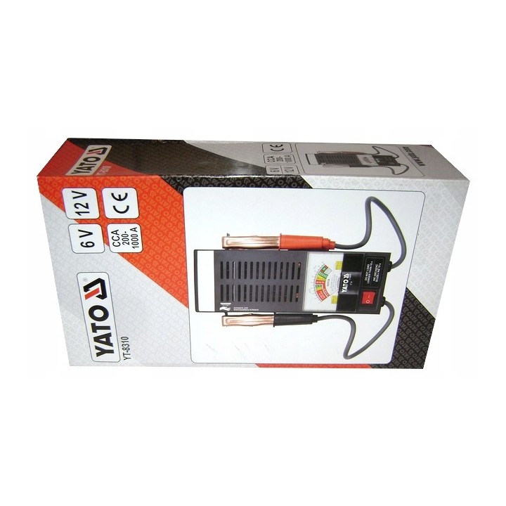 YATO TESTER AKUMULATORÓW 6/12V