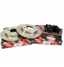 TARCZE + KLOCKI TYŁ ZESTAW...