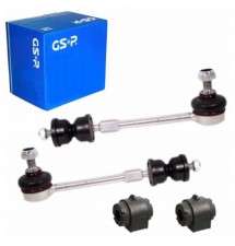 2X ŁĄCZNIKI STABILIZATORA TYŁ + GUMY FORD MONDEO IV...