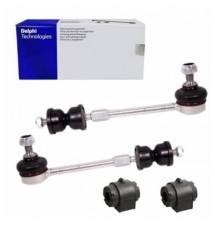 2X ŁĄCZNIKI STABILIZATORA TYŁ + GUMY FORD MONDEO IV...