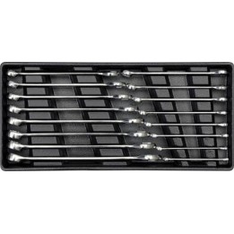 YATO WKŁAD DO SZUFLADY KLUCZE PŁASKO-OCZKOWE, 6-21MM, 16 CZ
