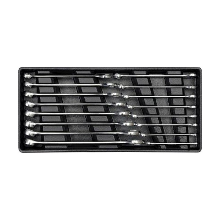 YATO WKŁAD DO SZUFLADY KLUCZE PŁASKO-OCZKOWE, 6-21MM, 16 CZ
