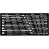 YATO WKŁAD DO SZUFLADY KLUCZE PŁASKO-OCZKOWE, 6-21MM, 16 CZ