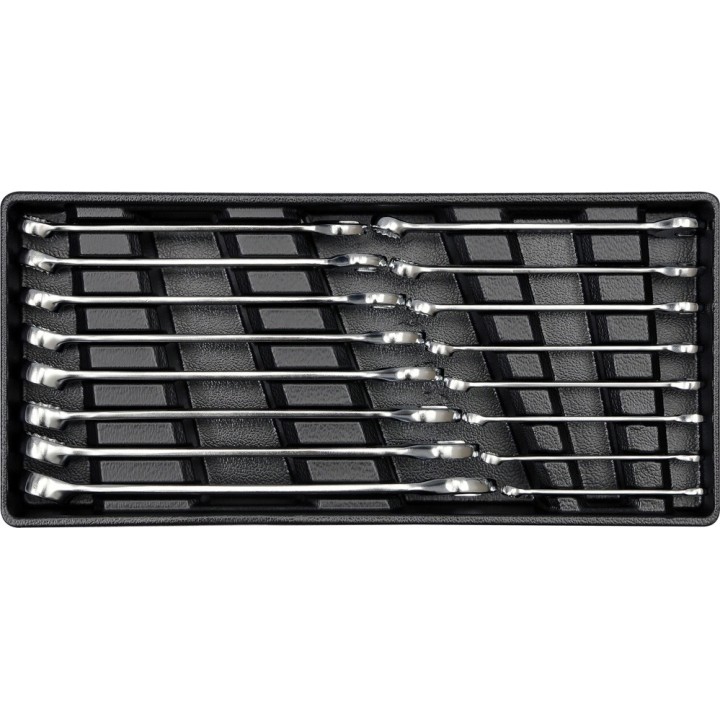 YATO WKŁAD DO SZUFLADY KLUCZE PŁASKO-OCZKOWE, 6-21MM, 16 CZ