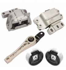 5X PODUSZKI SILNIKA VW GOLF V JETTA A3 TOURAN GOLF V...