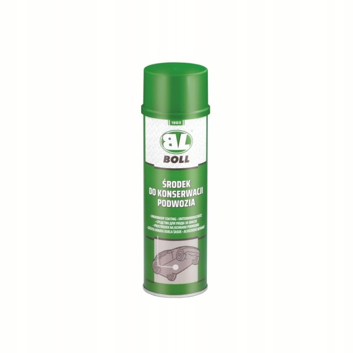BOLL ŚRODEK DO KONSERWACJI PODWOZIA (UBS) CZARNY 500ML SPRAY / BOLL