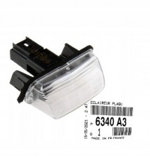Lampka tablicy rejestracyjnej Peugeot 206 207 307...