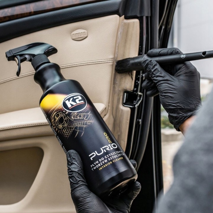 K2 PURIO PRO Interior Cleaner Czyszczenie Wnętrza Plastików 1L Atomizer
