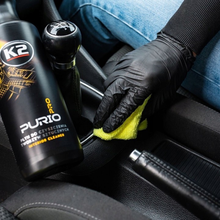 K2 PURIO PRO Interior Cleaner Czyszczenie Wnętrza Plastików 1L Atomizer