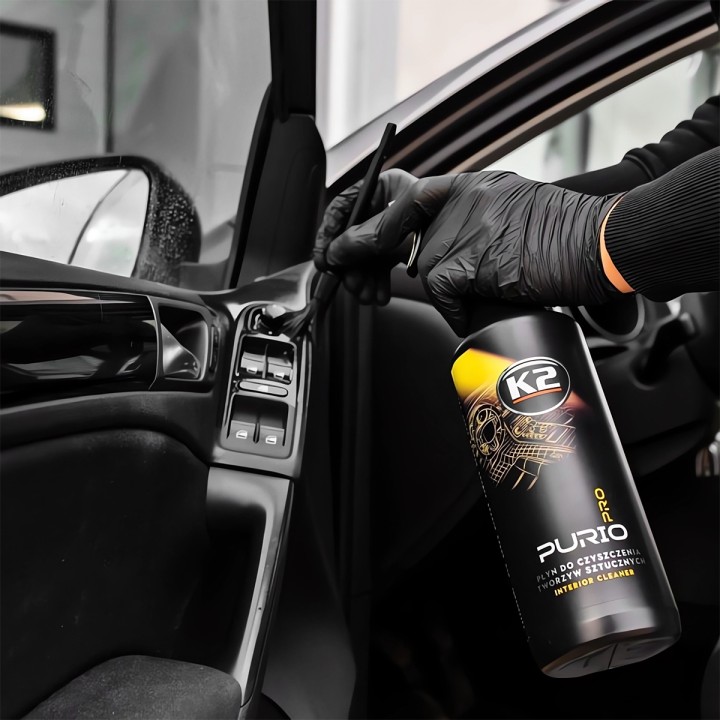 K2 PURIO PRO Interior Cleaner Czyszczenie Wnętrza Plastików 1L Atomizer