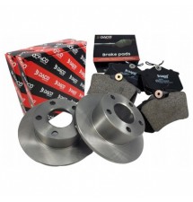 TARCZE + KLOCKI TYŁ AUDI A6...