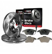 TARCZE +KLOCKI PRZÓD VW...