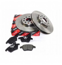 TARCZE + KLOCKI PRZÓD SKODA...