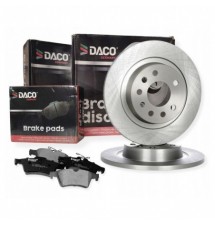 TARCZE + KLOCKI TYŁ OPEL...