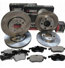 TARCZE KLOCKI KPL PRZÓD +...