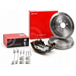 FIAT GRANDE PUNTO PUNTO EVO OPEL CORSA D E BĘBNY SZCZĘKI HAMULCOWE ZESTAW