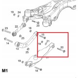 2X TULEJA WAHACZA POPRZECZNEGO ALUMINIOWEGO OPEL VECTRA C SINGUM