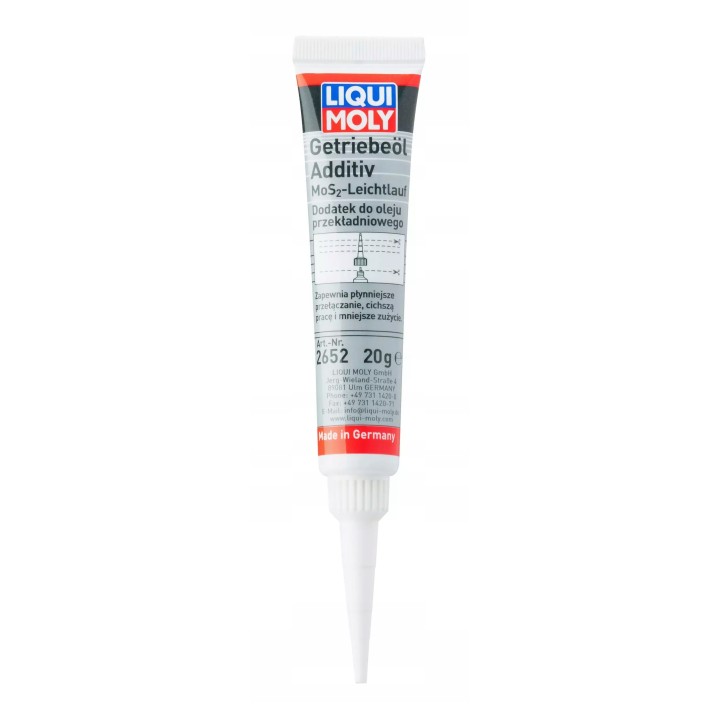 LIQUI MOLY ŚRODEK DO REGENERACJI SKRZYŃ BIEGÓW MTF Z MOS2 20G MTF / LIQUI M