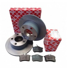 TARCZE KLOCKI TYŁ ZESTAW VW...