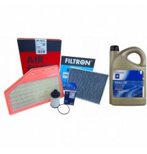 ZESTAW FILTRÓW + OLEJ GM...