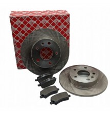 TARCZE + KLOCKI TYŁ TYLNE FORD GALAXY S-MAX ELE.