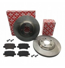 FEBI TARCZE +KLOCKI TYŁ HONDA CIVIC VIII UFO 260MM