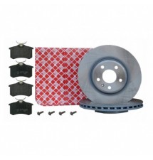 FEBI TARCZE + KLOCKI TYŁ AUDI A3 SEAT LEON ALTEA