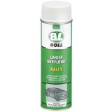BOLL LAKIER AKRYLOWY 500ML W AEROZOLU POŁYSK RALLY BIAŁY / BOLL