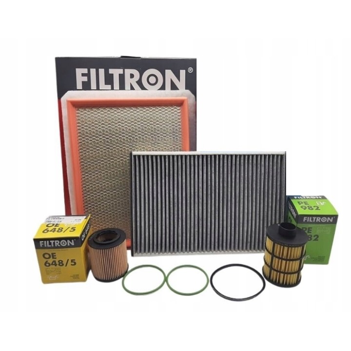 FILTRON ZESTAW FILTRÓW + OLEJ 5W30 - 5L. do OPEL ASTRA 3 III H 1.9CDTI
