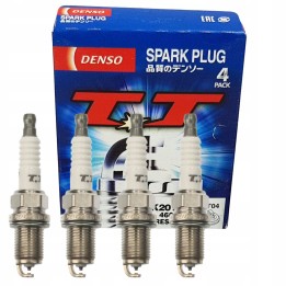 4X ŚWIECE ZAPŁONOWE DENSO K20TT BENZYNA LPG GAZ