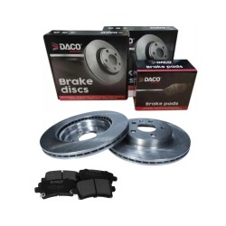 2X TARCZE + KLOCKI HAMULCOWE TYŁ OPEL INSIGNIA 315mm ZESTAW