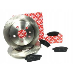 TARCZE HAM + KLOCKI TYŁ OPEL MOKKA ASTRA IV J 268m