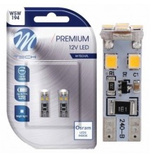 POSTOJÓWKI LED CAN BUS 8 SMD Diody W5W T10 M-TECH