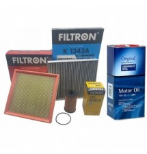 5W30 OLEJ + ZESTAW FILTRÓW...
