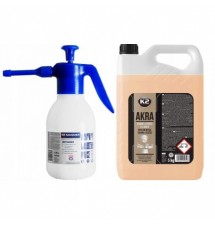 K2 AKRA PŁYN DO MYCIA SILNIKA 5L +OPRYSKIWACZ 1,5L