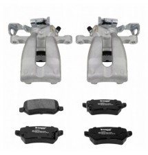 2X ZACISKI TYŁ + KLOCKI...