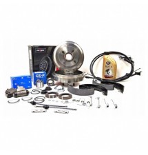 ZESTAW BĘBNY ŁOŻYSKA LINKI FORD FOCUS I MK1 + ABS