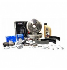 BĘBNY HAMULCOWE + ŁOŻYSKA FORD FOCUS I MK1 + ABS