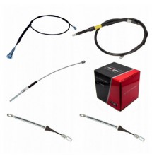 ZESTAW LINEK HAMULCA RĘCZNEGO OPEL CORSA C BĘBNY