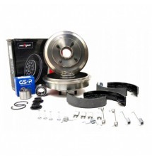 BĘBNY HAMULCOWE + ŁOŻYSKA FORD FOCUS I MK1 BEZ ABS