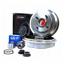 BĘBNY HAMULCOWE + ŁOŻYSKA FORD FOCUS I MK1